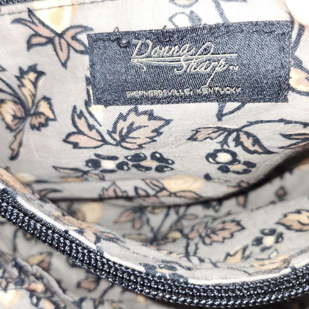 Donna Sharp Patchwork Shoulder Bag - Black, Brown… - image 5